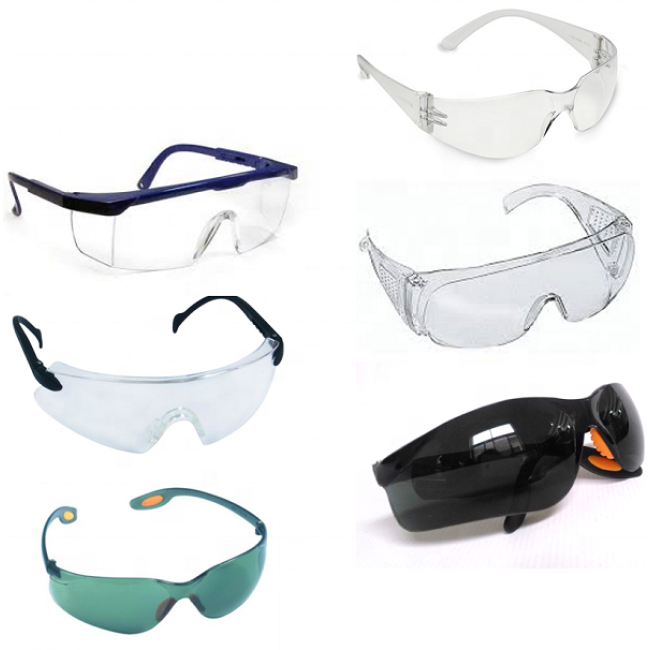 Equipamento de proteção personalizado sustentável para canteiro de obras Óculos de segurança para produtos de segurança industrial Finalidade de proteção CN;ZHE
