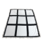 USA raktár poliészter flanel négyzet 9 panel 15 panel 20 panel üres szublimációs takaró hőnyomtatáshoz