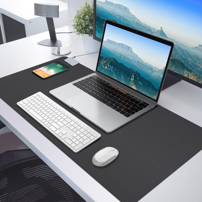 Többfunkciós fűthető, meleg író egérpad vezeték nélküli töltő Qi vezeték nélküli töltőasztal notebook billentyűzet padok