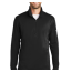 Outdoor Workwear Grey Quarter Zip Golf Pullover Polar Fleece Staff Team Sudadera Puños elásticos 1/4 Zip Jacket