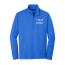 Outdoor Workwear Grey Quarter Zip Golf Pullover Polar Fleece Staff Team Sudadera Puños elásticos 1/4 Zip Jacket