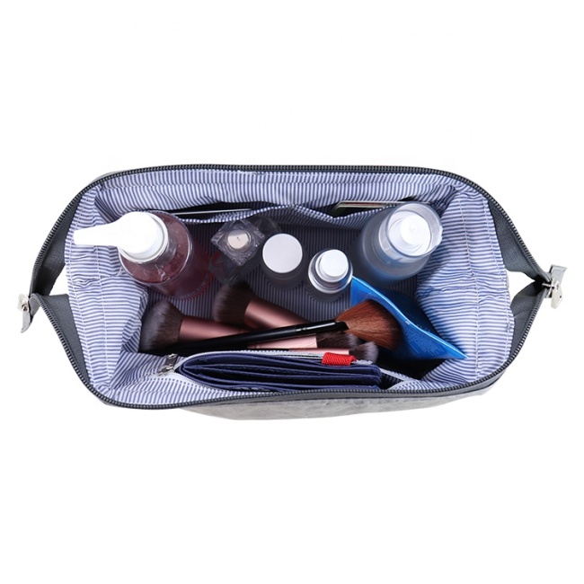Környezetbarát akciós tyvek táska make up ecsettartó rendszerező smink piperetáska utazási kozmetikai táskák