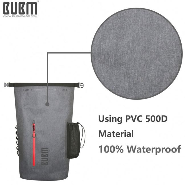 PVC Waterproof Dry Bag Backpack, Perfect for Professional Outdoor Sports as Swimming, Boating, Sailing, Diving and Water Sports