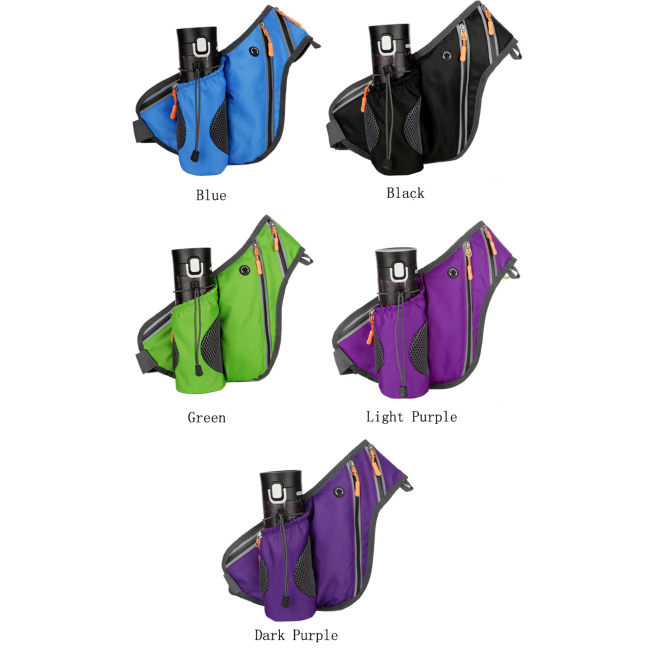 Outdoor Cycling Mobile Phone Pocket Case Camping Hiking Running Sports Water Bottle Waist Bag