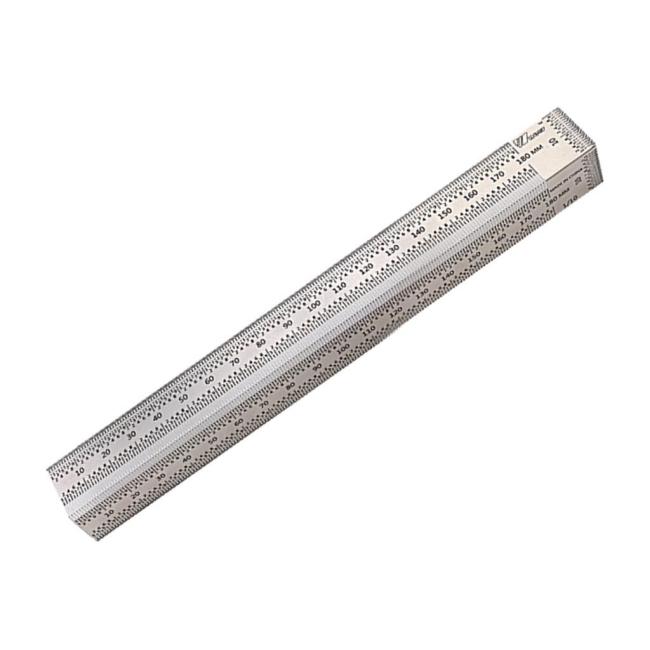 Régua para traçar em aço inoxidável Ferramenta de medição para trabalhar madeira Régua