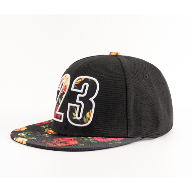 Sombrero de ala plana de moda personalizado Hip Hop Street Skateboard sombrero versión coreana sombrero personalizado bordado Logo