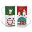 christmas coffee cups Weihnachtstasse Promotional ceramic santa mug, porcelain christmas mug, Christmas cup luxury cups
