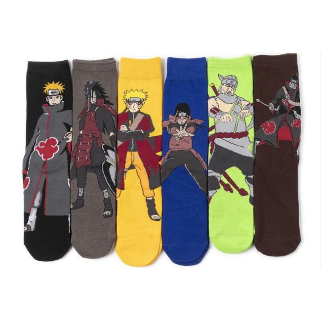Hot Sales Custom Design Funny Marvel Anime Funky Socks Cute Novelty Women Men Cotton Cartoon Socks
