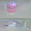 Transparent Optical Mouse Fashion Creative Colorful Light Flashing USB Wireless Mouse Computer Accessories