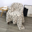 Ready Made Amazon Hot Selling Fleece Cheap Knit Leopard Bed Sofa Couch Throw Blankets For Winter