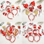 Tiara de Papai Noel Alce Navidad&2021 Decoracion Boneco de Neve Ornamento Tiara Feliz Natal