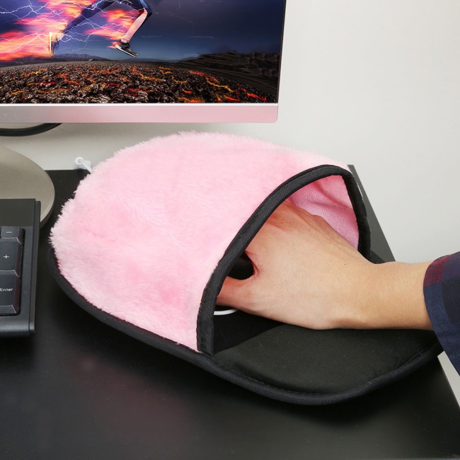Almohadillas de teclado de escritorio Alfombrilla de ratón de escritura caliente con calefacción multifuncional