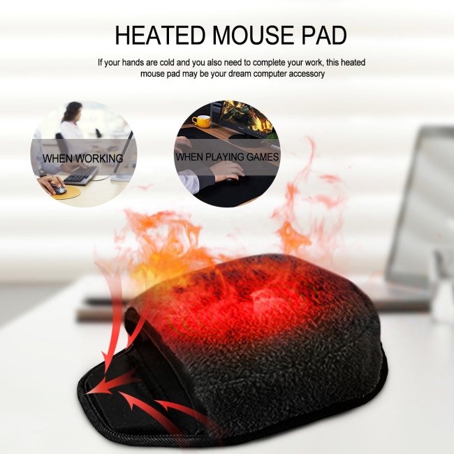 Desk Keyboard Pads Multi-functional Heated Warm Writing Mouse Pad