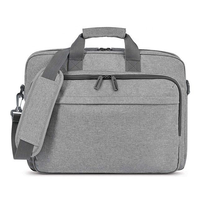 RPET reciclado respetuoso con el medio ambiente ligero personalizado maletín para portátil para hombre de 15.6 pulgadas
