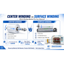 center winding vs surface winding slitter rewinder