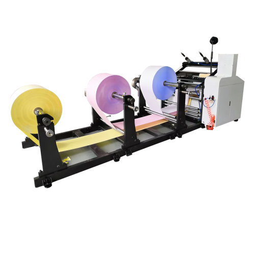 CP-S650C 3L Thermal Paper Slitter Rewinder for Three-Layer Rolls
