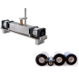 Pneumatic Paper Core Notch Cutter Machine for Small Businesses Barcode TTR Thermal Transfer Ribbon Core