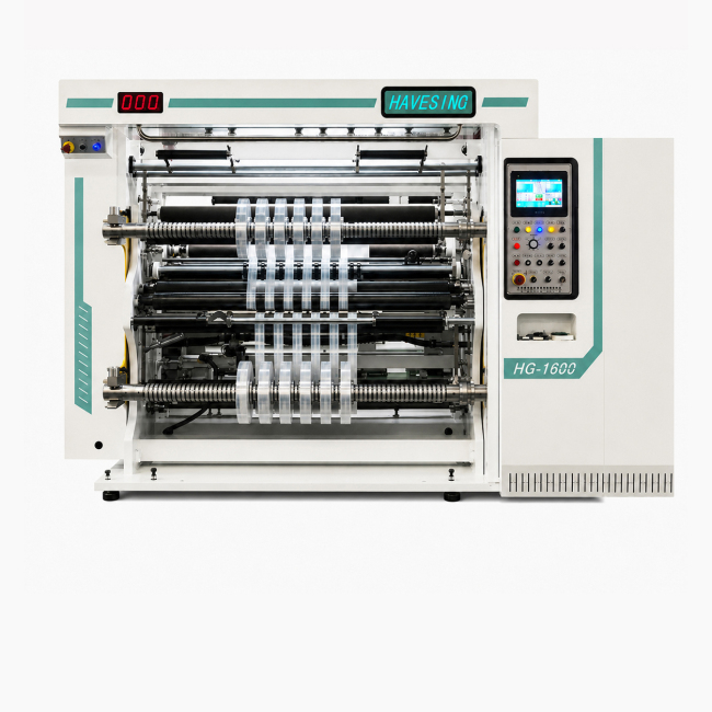HN1600 Slitter Rewinder for Thermal Film,BOPP,LDPE,PET,OPP,CPP,Foil,Lamination film HN1600 Slitter Rewinder for Thermal Film,BOPP,LDPE,PET,OPP,CPP,Foil,Lamination film