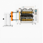 HN2000HSFPLUS Horizontal Pressed Metallized/Laser Foil Slitter