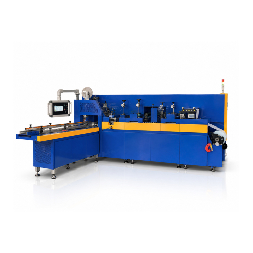 LR350SD FA High-end fully automatic label slitting and die cutting machine 
