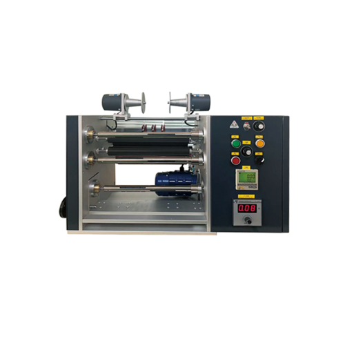 TRS350 Mini Thermal Transfer Ribbon TTR Slitter Rewinder TRS350 Mini Thermal Transfer Ribbon TTR Slitter Rewinder
