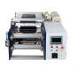 TRS450 Mini TTR Slitter Rewinder with Manual Leader Table