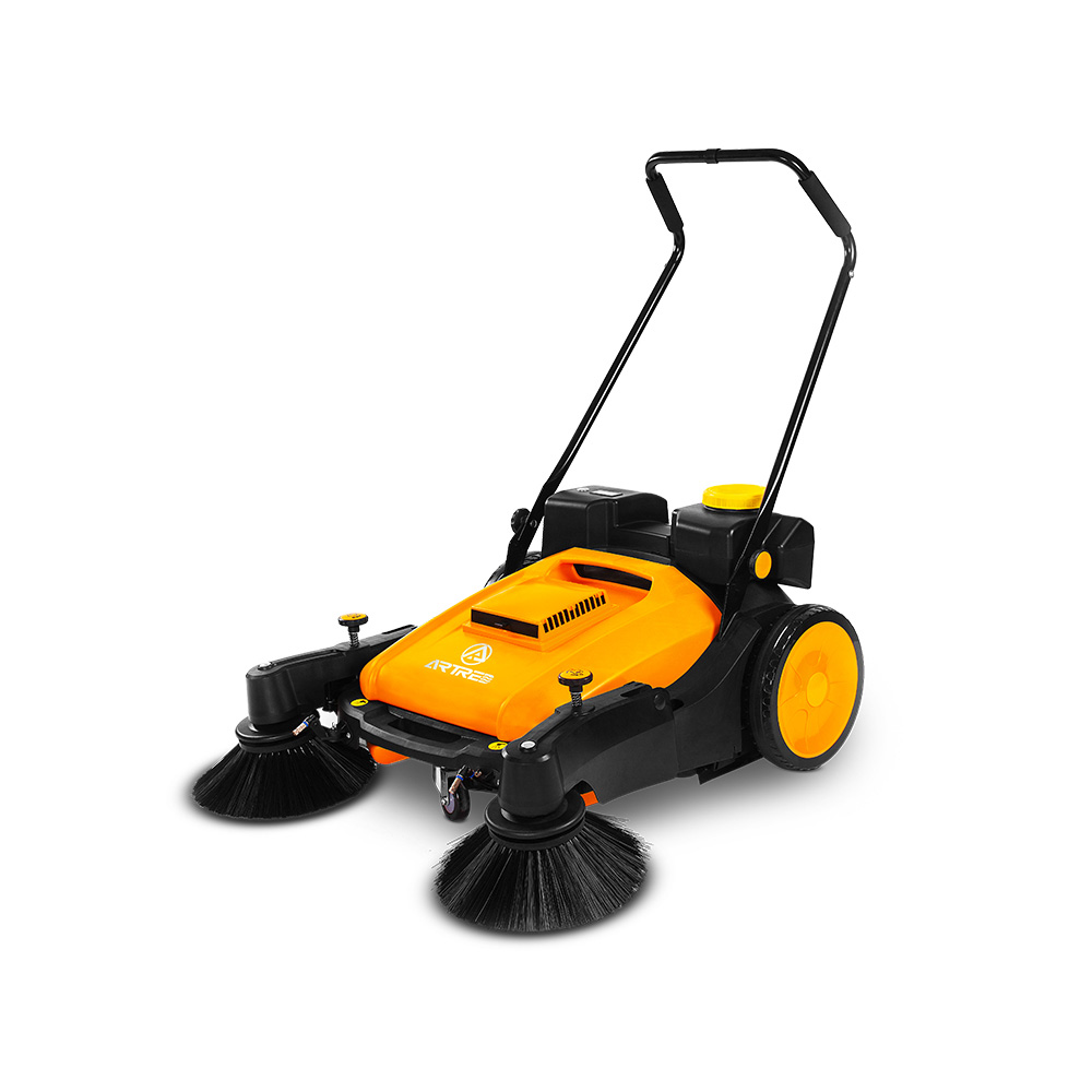 Sweep machine. Подметалка. Свипер. Беспроводная уборочная машина для пола. 1 Дисковая уборочная машина