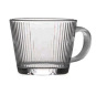 Transparent glass with handle Transparent glass with handle