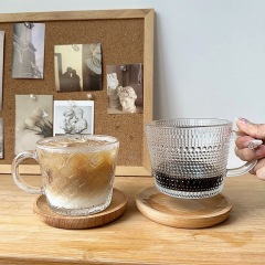 Glass with handle cup 