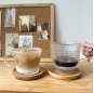 Glass with handle cup Glass with handle cup