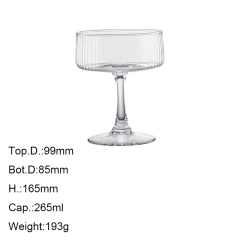 wine glass  ice cream cup