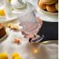  Sunflower embossed glass,juice glass