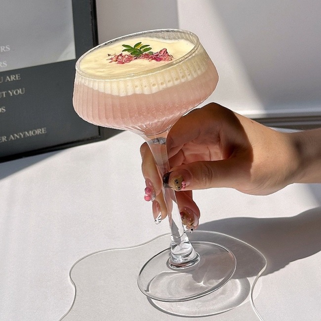 wine glass dessert glass cup wine glass dessert glass cup