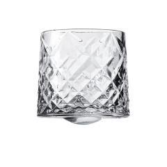 Tumbler  glass  rotating cup