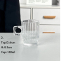 Glass with handle Water cup Glass with handle Water cup