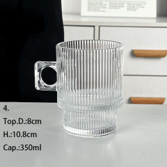 Glass with handle Water cup