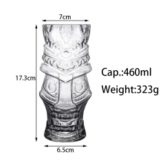 Ghost face tiki cup