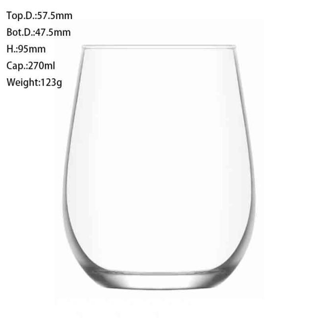  Egg cup legless red wine cup