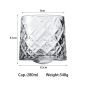 Tumbler glass rotating cup Tumbler glass rotating cup