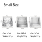 Glass cup Flat bottom rotating cup Glass cup Flat bottom rotating cup
