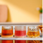 Glass cup Flat bottom rotating cup Glass cup Flat bottom rotating cup