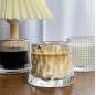 Glass cup Flat bottom rotating cup Glass cup Flat bottom rotating cup