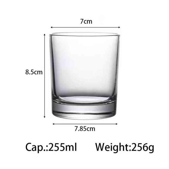 Glass water cup Glass water cup
