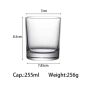 Glass water cup Glass water cup
