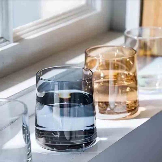 Glass water cup Glass water cup