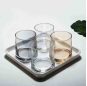 Glass water cup Glass water cup