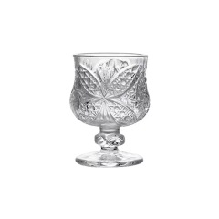 wine glass short foot liquor glass
