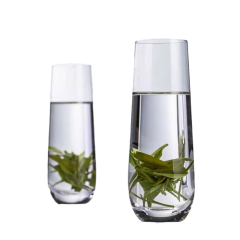 Glass champagne flute water cup