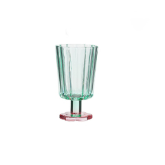 Color glass cups