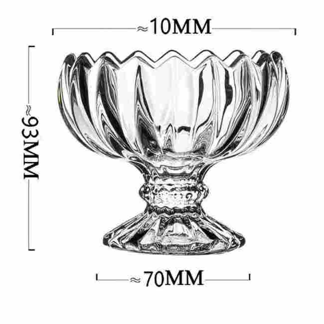 ice cream cup glass